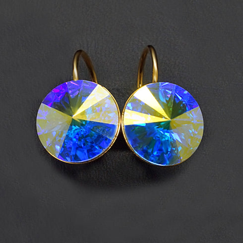 Auskari "Klaris II (Crystal AB)" ar Swarovski™ kristāliem